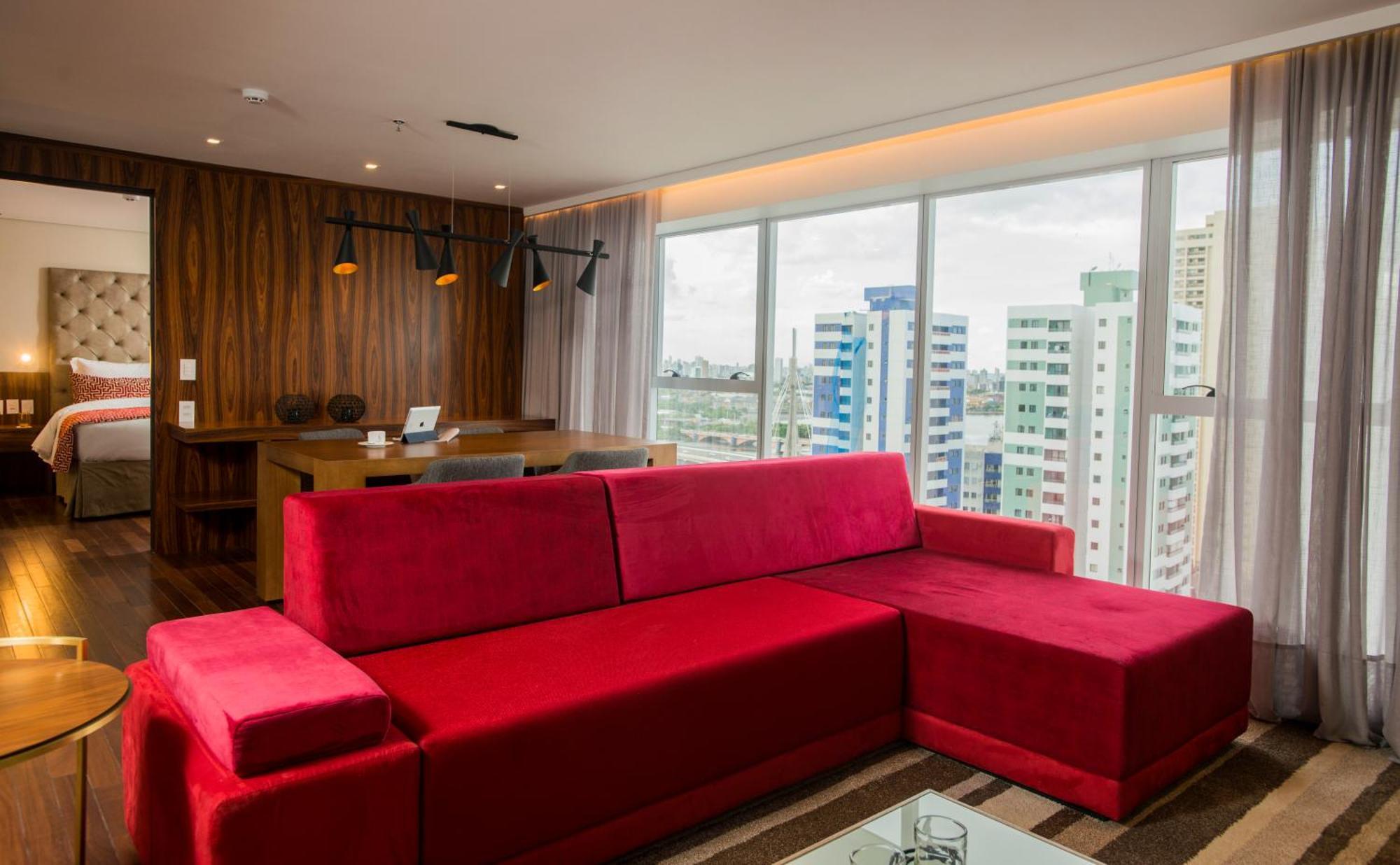 Hotel Luzeiros Recife Quarto foto A modern living room